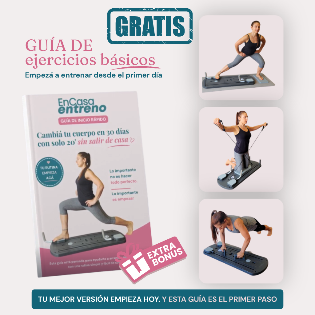 Guia gratis para usar tu tabla multifuncional