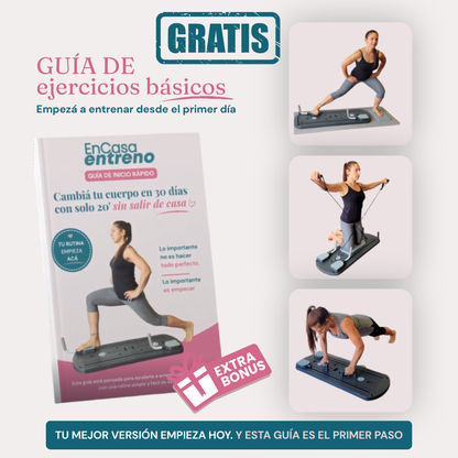Guia gratis para usar tu tabla multifuncional