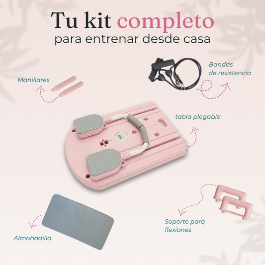 Kit que viene con tu tabla multifuncional