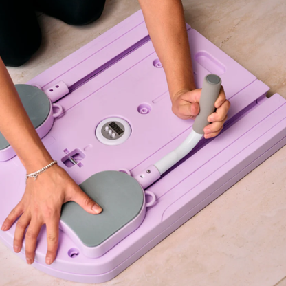 Tabla Pilates en casa Lila